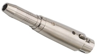 Adapter: Klinke, Adapter XLR/6,3-mm-Stereo-Klinkenkupplung NTA-110