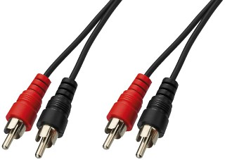 RCA cables, Stereo Audio Connection Cables AC-1000