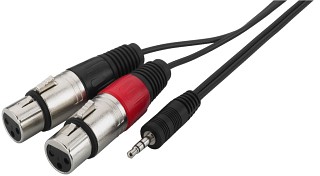 Adapter: Klinke, Audio-Adapterkabel MCA-129J