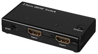Video / HDMI : Umschalter/Splitter, 2-fach-HDMI -Umschalter HDMS-201