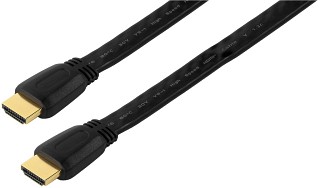 Cinch-Kabel, HDMI -High-Speed-Verbindungsflachkabel HDMC-150F/SW