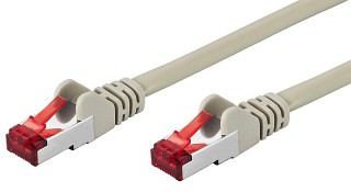 Data cables: Network cables, Cat. 6 Network Cables, Multiple Shielding, S/FTP CAT-6025