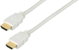 Cinch-Kabel, HDMI -High-Speed-Verbindungskabel HDMC-100/WS