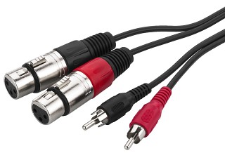 Adaptateurs: XLR, Cordon adaptateur audio MCA-127J