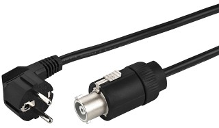 Mains voltage: Powercon, Mains cable AAC-215P