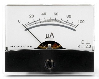 DIY: Meters, Moving Coil Panel Meters PM-2/100UA