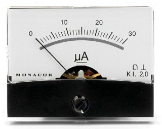 Outillage: VU-mètres, Galvanomètres à bobine mobile PM-2/30UA