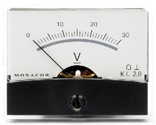 Outillage: VU-mètres, Galvanomètres à bobine mobile PM-2/30V