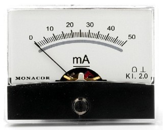 Bricolaje: Galvanómetros móvil, Galvanómetros con bobina móvil. PM-2/50MA