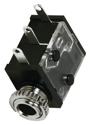 Plugs and inline jacks: 6.3mm, 3.5 mm panel jack NA-35