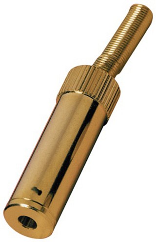 Stecker und Kupplungen: Klinke 3,5 mm, 3,5-mm-Stereo-Klinkenkupplung PG-303JG