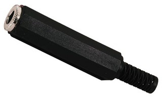 Plugs and inline jacks: 6.3mm, 6.3 mm inline jack T-613J