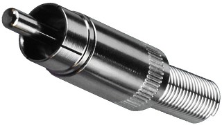 Plugs and inline jacks: RCA, RCA plug-in connector T-700