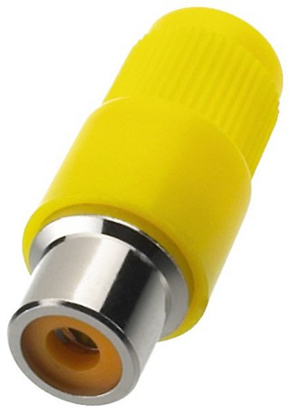 Plugs and inline jacks: RCA, RCA inline jack T-702G/GE