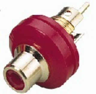 Plugs and inline jacks: RCA, RCA panel jack T-706GI/RT