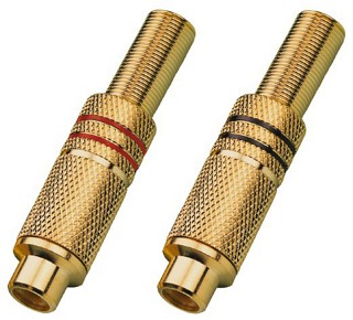Connettori maschio e femmina: RCA, Connettori femmina RCA T-708JGLC