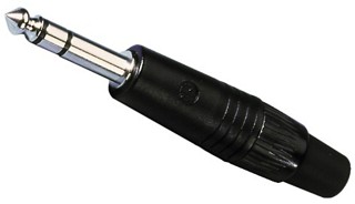 Plugs and inline jacks: 6.3mm, NEUTRIK 6.3 mm plugs NP-3CBAGP