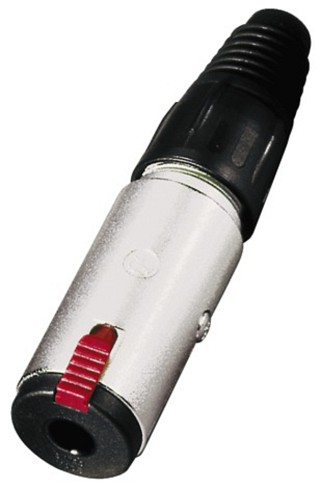 Plugs and inline jacks: 6.3mm, NEUTRIK 6.3 mm inline jack, stereo NJ-3FC6