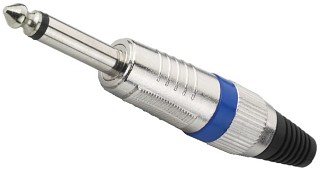 Plugs and inline jacks: 6.3mm, 6.3 mm Plugs, Mono T-110/BL