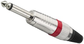 Plugs and inline jacks: 6.3mm, 6.3 mm Plugs, Mono T-110/RT