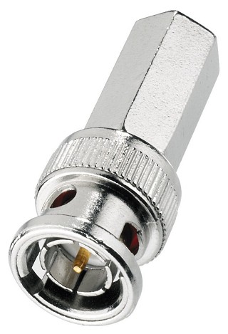 Conectores macho y hembra: BNC, Conector de rosca BNC para cables: Ø 6 mm, 75   UG-88/S