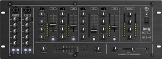 Mezcladores: Mezcladores DJ, Mesa de mezclas DJ estéreo, 6 canales MPX-44/SW