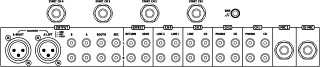 Mezcladores: Mezcladores DJ, Mesa de mezclas estéreo, 6 canales MPX-206/SW