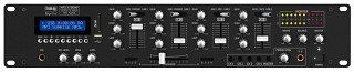 Mixers: DJ mixers, Stereo DJ mixer with integrated MP3 player and Bluetooth receiver MPX-410DMP