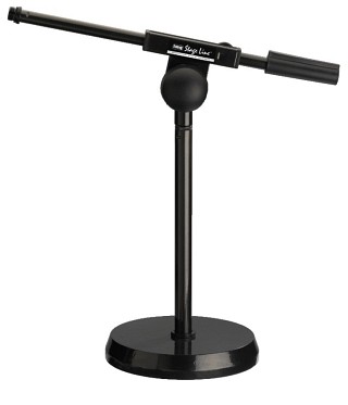 Stativi e supporti: Stativi per microfoni, Stativo da tavolo e da pavimento per microfono MS-100/SW