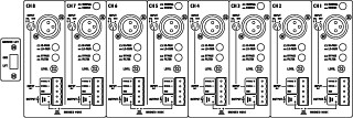 Amplificateurs professionnels: Multi-canaux, Amplificateur professionnel multi-canaux STA-1508