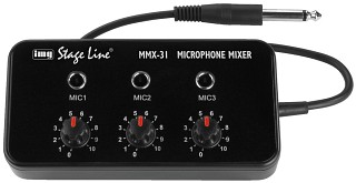 Mischpulte und Mixer: Mikrofon-Mischer, Mikrofon-Mischer MMX-31