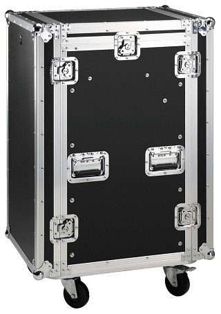 Transporte y almacenamiento:Cajas de 19 pulgadas, Flightcases con Ruedas MR-162