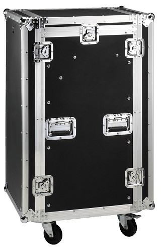 Transport and storage: 19 inch cases, Flight Case with Castors MR-182