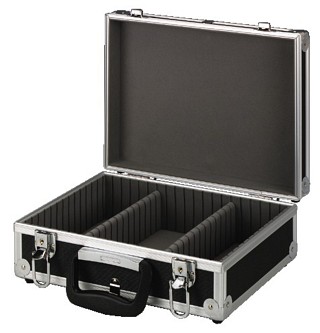Transporte y almacenamiento: Cajas universales, Maleta de transporte para mini-discos MC-20/SW