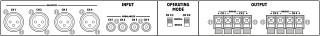 Amplificadores para megafonía: Multicanal, Amplificador digital de 4 canales STA-450D