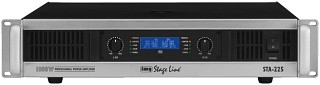 PA amplifiers: 2-channel, Stereo PA amplifier STA-225