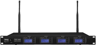 Microfoni senza fili: Trasmettitore e ricevitore, Unità ricevitore multifrequenza a 4 canali TXS-646