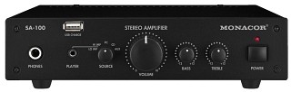 Play + Record: Home-HiFi, Kompakter Universal-Stereo-Verstärker SA-100