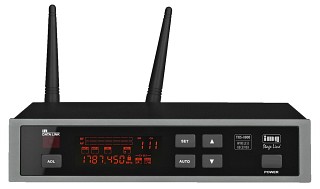 Microfoni senza fili: Trasmettitore e ricevitore, Unità ricevitore a multifrequenza, 1,8 GHz TXS-1800