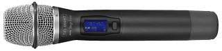 Funk-Mikrofone: Sender und Empfänger, Handmikrofon mit integriertem Multi-Frequenz-Sender, 1,8 GHz TXS-1800HT