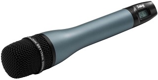 Funk-Mikrofone: Sender und Empfänger, Handmikrofon mit integriertem Multi-Frequenz-Sender TXS-875HT