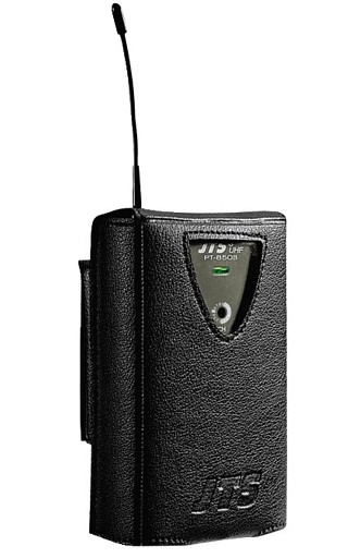 Wireless microphones: Transmitters and receivers, UHF PLL pocket transmitter with lavalier microphone PT-850B/1