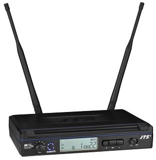 Funk-Mikrofone: Sender und Empfänger, 1-Kanal-Diversity-UHF-PLL-Empfänger mit REMOSET-Technologie IN-164R/5