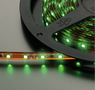 Accessori Illuminotecnica, Strisce flessibili a LED, 12V corrente continuar , versione protetta contro umidità LEDS-5MP/GN