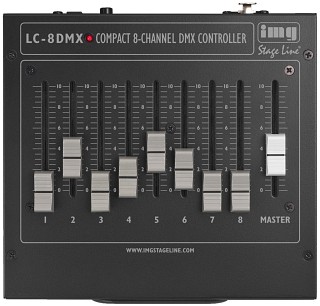 Controladores, Controlador DMX compacto LC-8DMX