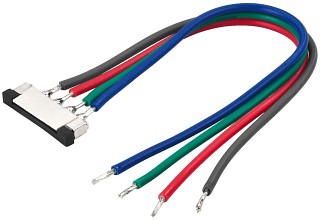 Accessories, Quick connector for SMD RGB LED strips, LEDC-2RGB