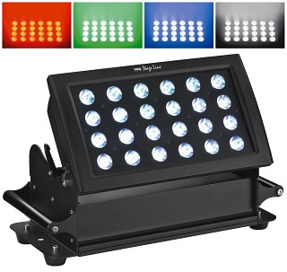 Floodlights / Spotlights, LED floodlight for outdoor applications, IP66 ODW-2410RGBW