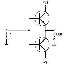 Emitterfolger, komplemantär